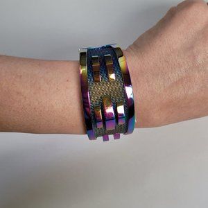 Neiman Marcus Rainbow Titanium Cuff with Tags